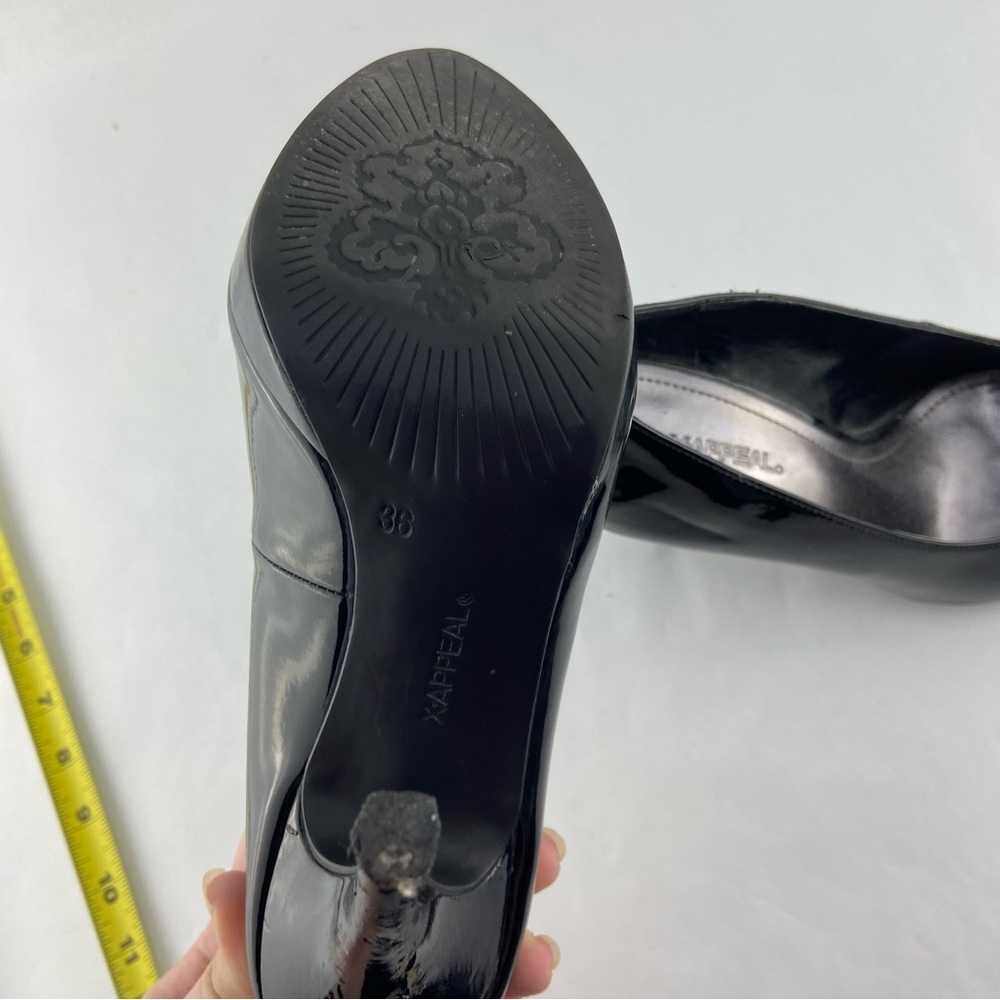 Xappeal Black Patent Leather Heels - Picture 10 of 11
